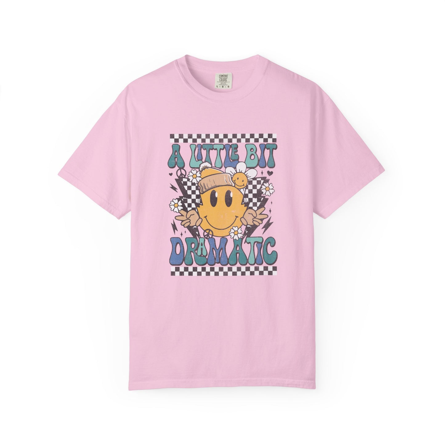 A little bit dramatic Unisex Garment-Dyed T-Shirt - Casual Vintage Style for Everyday Wear