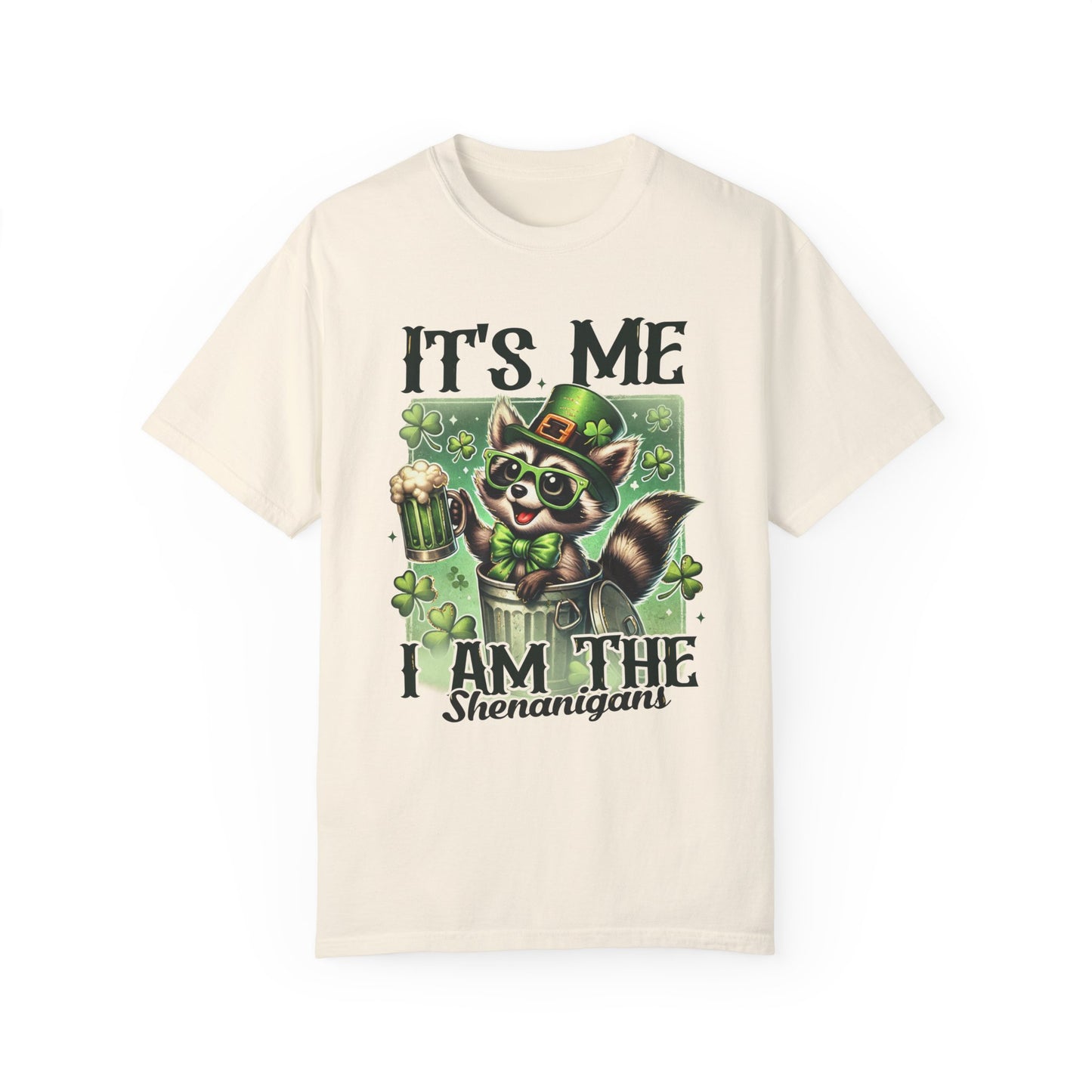 It's me I am the Shenanigans Unisex Garment-Dyed T-Shirt - Casual Vintage Style for Everyday Wear