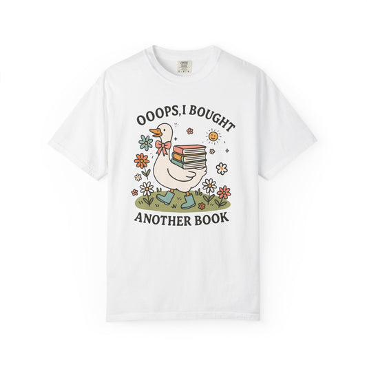 Ooops I bought another book Unisex Garment-Dyed T-Shirt - Casual Vintage Style for Everyday Wear