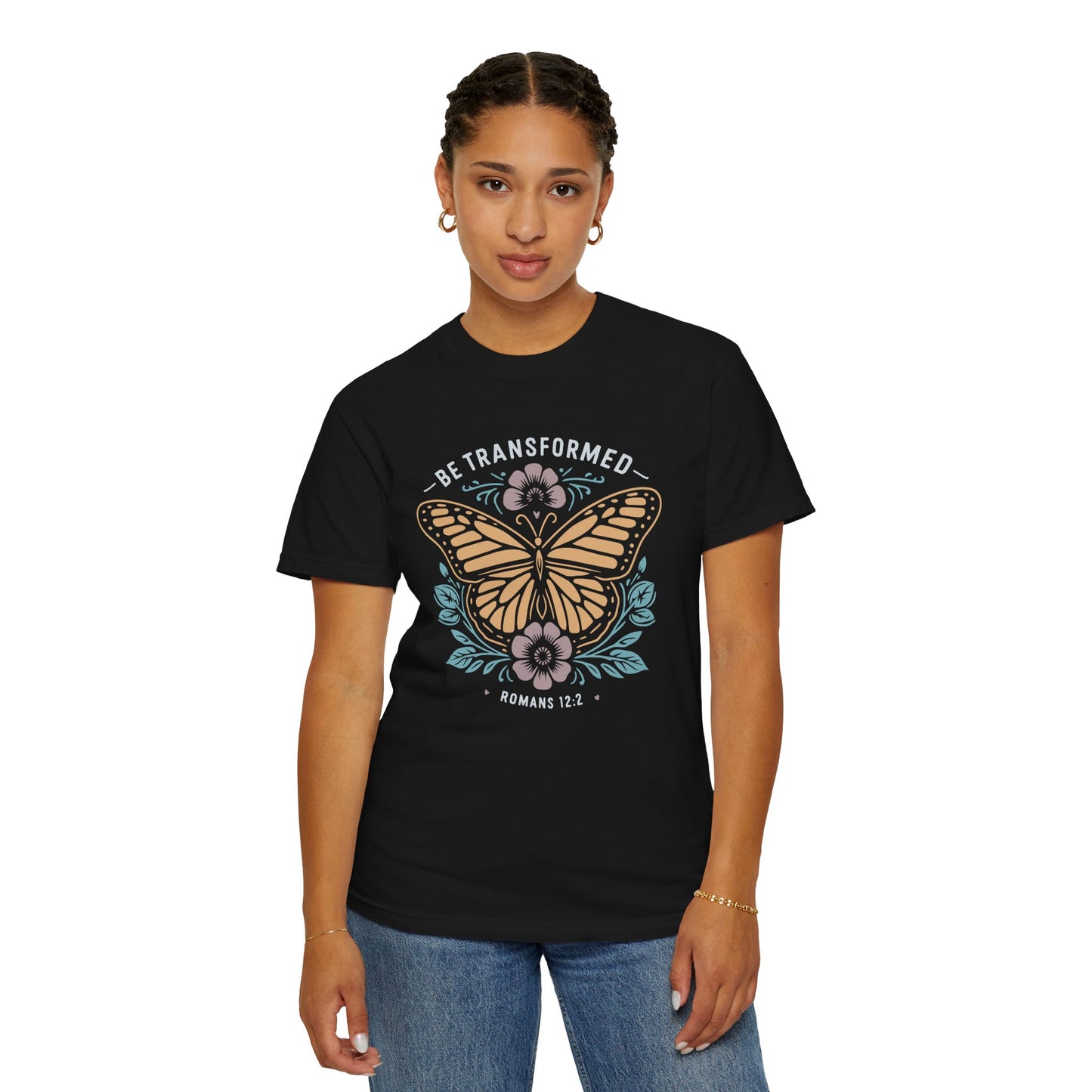 Be transformed Unisex Garment-Dyed T-Shirt - Casual Vintage Style for Everyday Wear