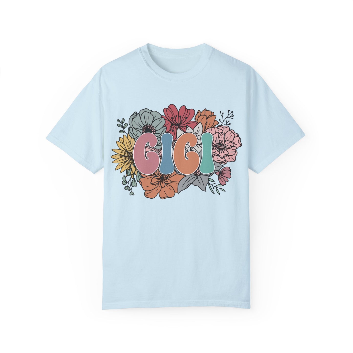 Gigi Unisex Garment-Dyed T-Shirt - Casual Vintage Style for Everyday Wear