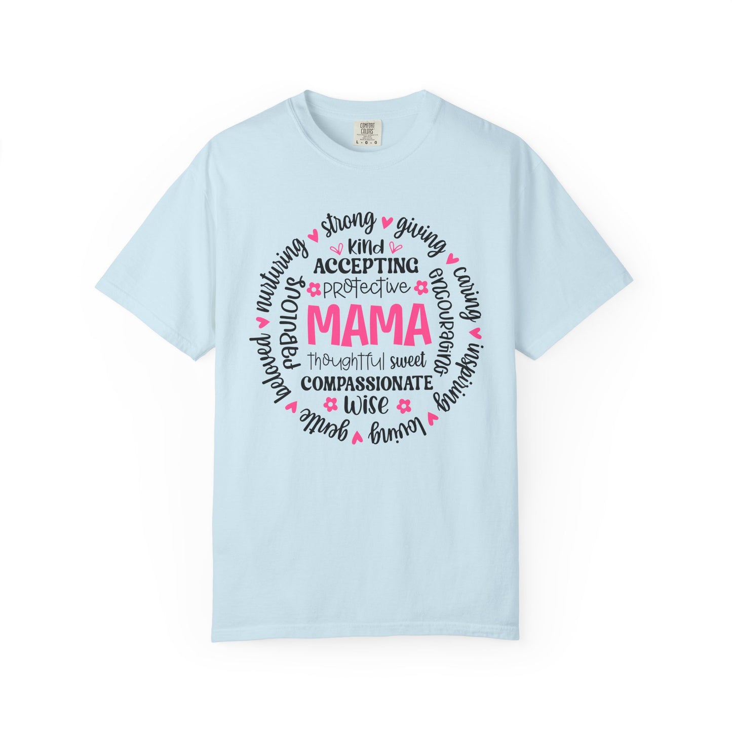 Mama Unisex Garment-Dyed T-Shirt - Casual Vintage Style for Everyday Wear