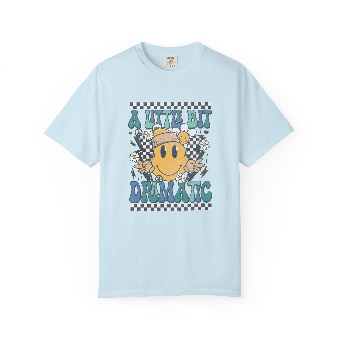 A little bit dramatic Unisex Garment-Dyed T-Shirt - Casual Vintage Style for Everyday Wear