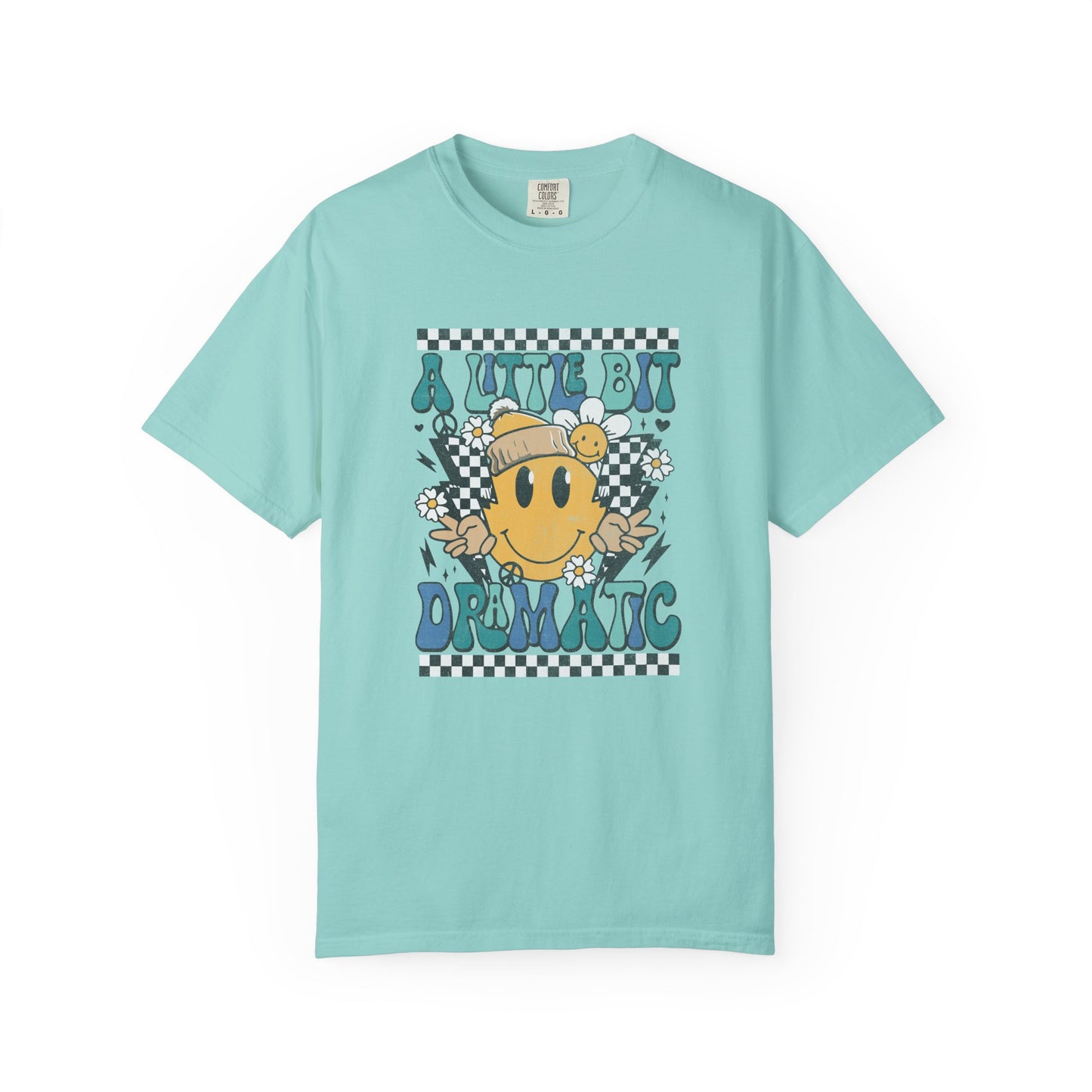 A little bit dramatic Unisex Garment-Dyed T-Shirt - Casual Vintage Style for Everyday Wear