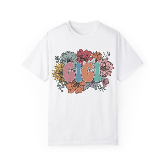 Gigi Unisex Garment-Dyed T-Shirt - Casual Vintage Style for Everyday Wear