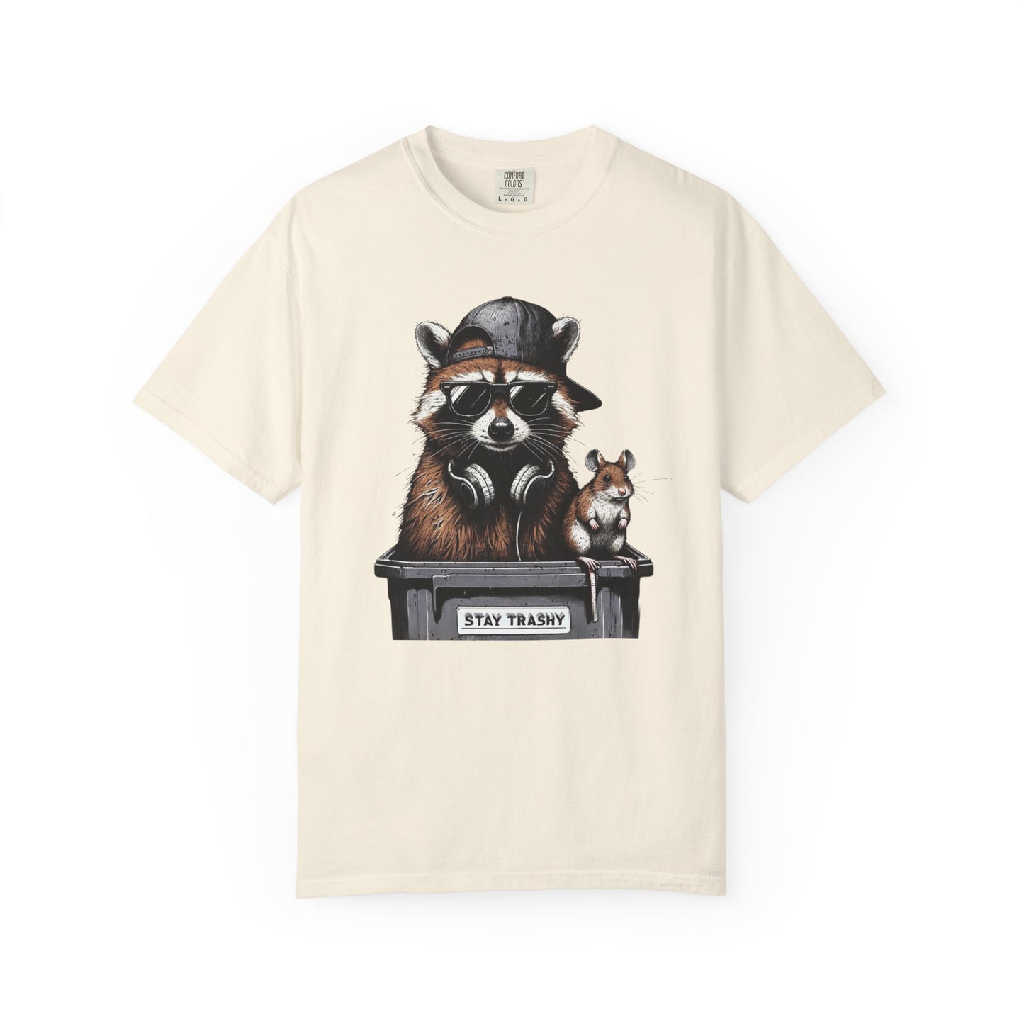 Stay trashy Unisex Garment-Dyed T-Shirt - Casual Vintage Style for Everyday Wear