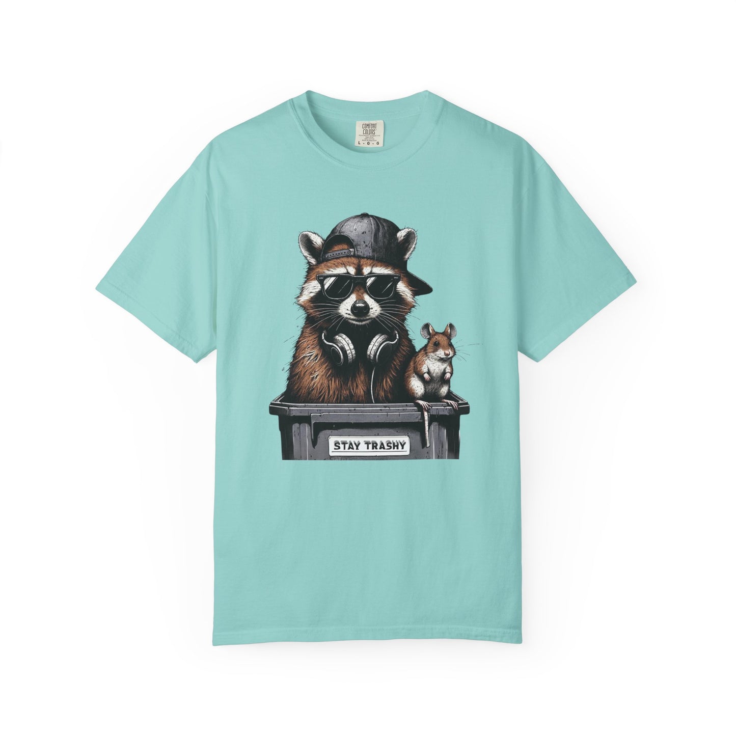 Stay trashy Unisex Garment-Dyed T-Shirt - Casual Vintage Style for Everyday Wear