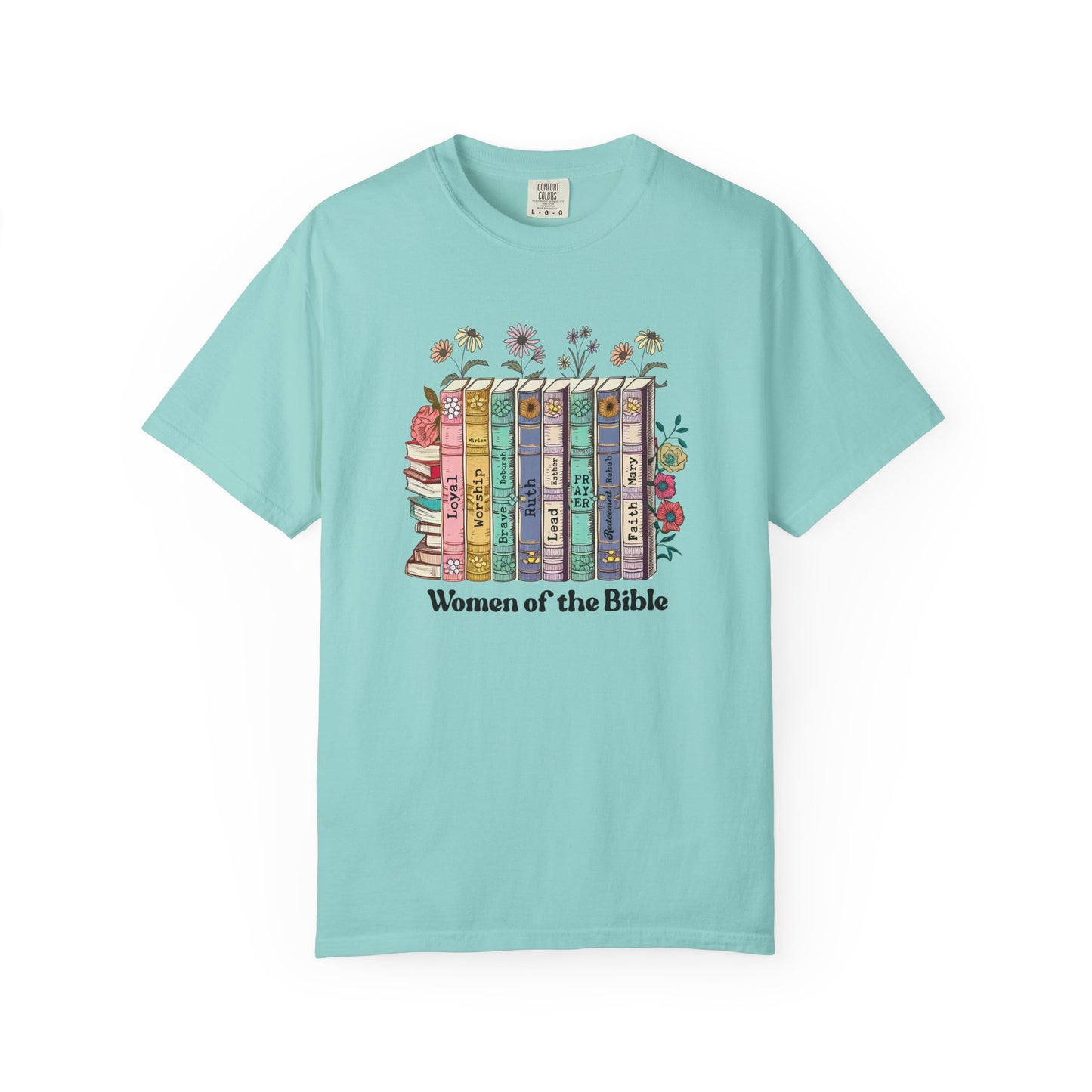 Women of the Bible Unisex Garment-Dyed T-Shirt - Casual Vintage Style for Everyday Wear