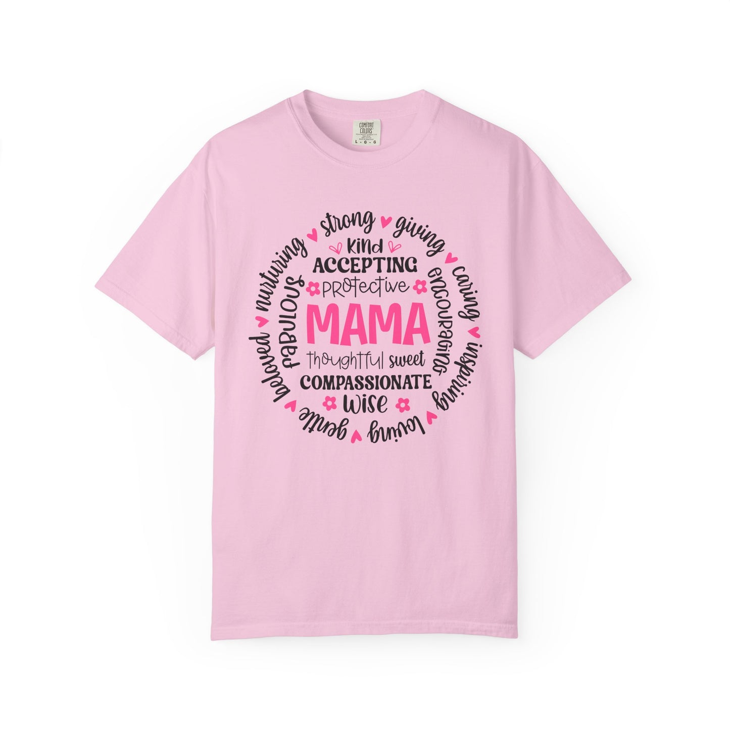 Mama Unisex Garment-Dyed T-Shirt - Casual Vintage Style for Everyday Wear