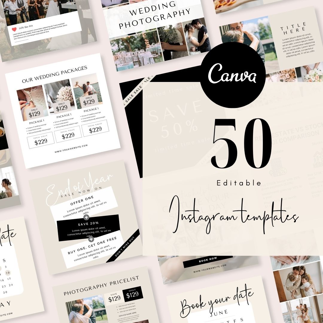 50 Photographer Instagram Social Media Posts