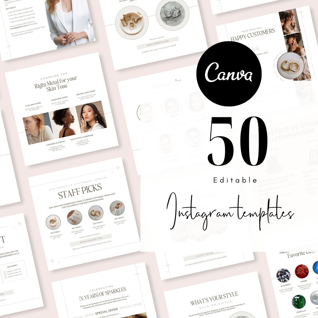 50 Jewelry Social Media Posts