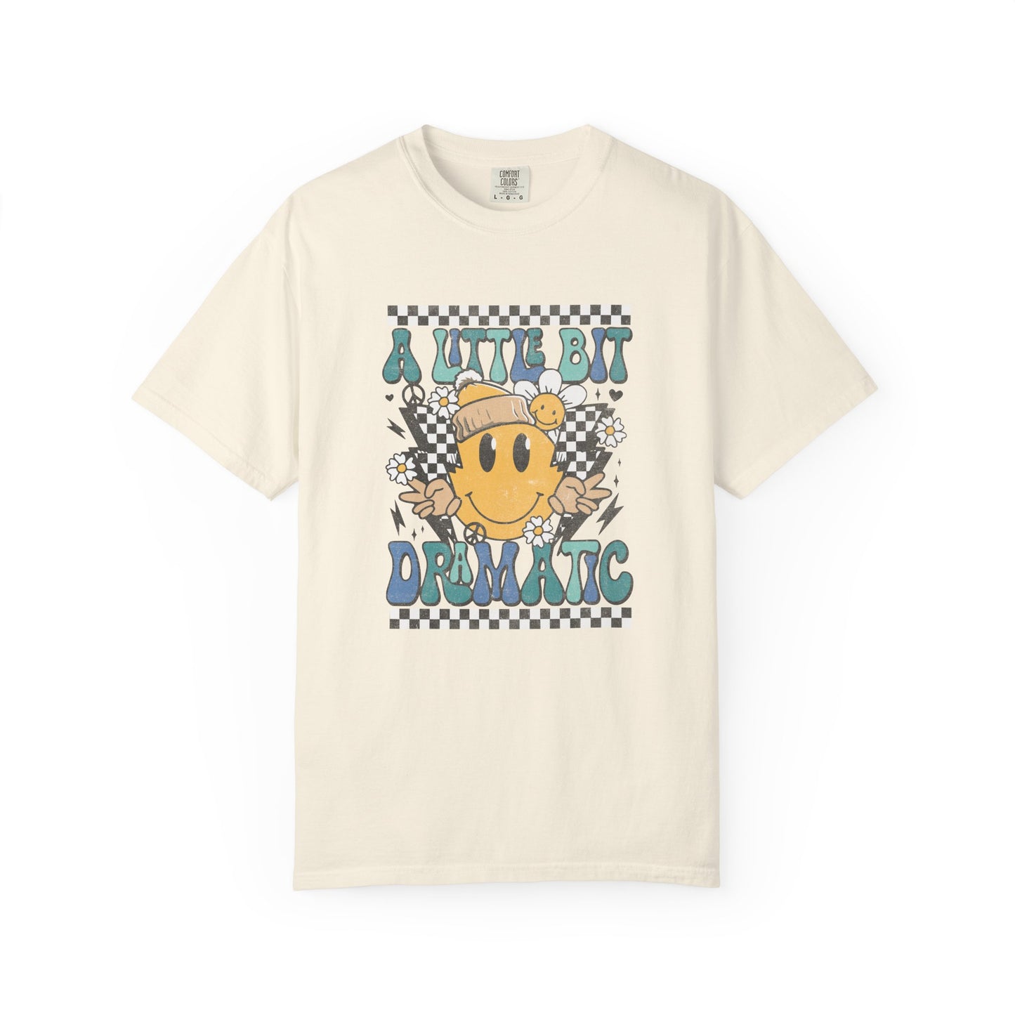 A little bit dramatic Unisex Garment-Dyed T-Shirt - Casual Vintage Style for Everyday Wear