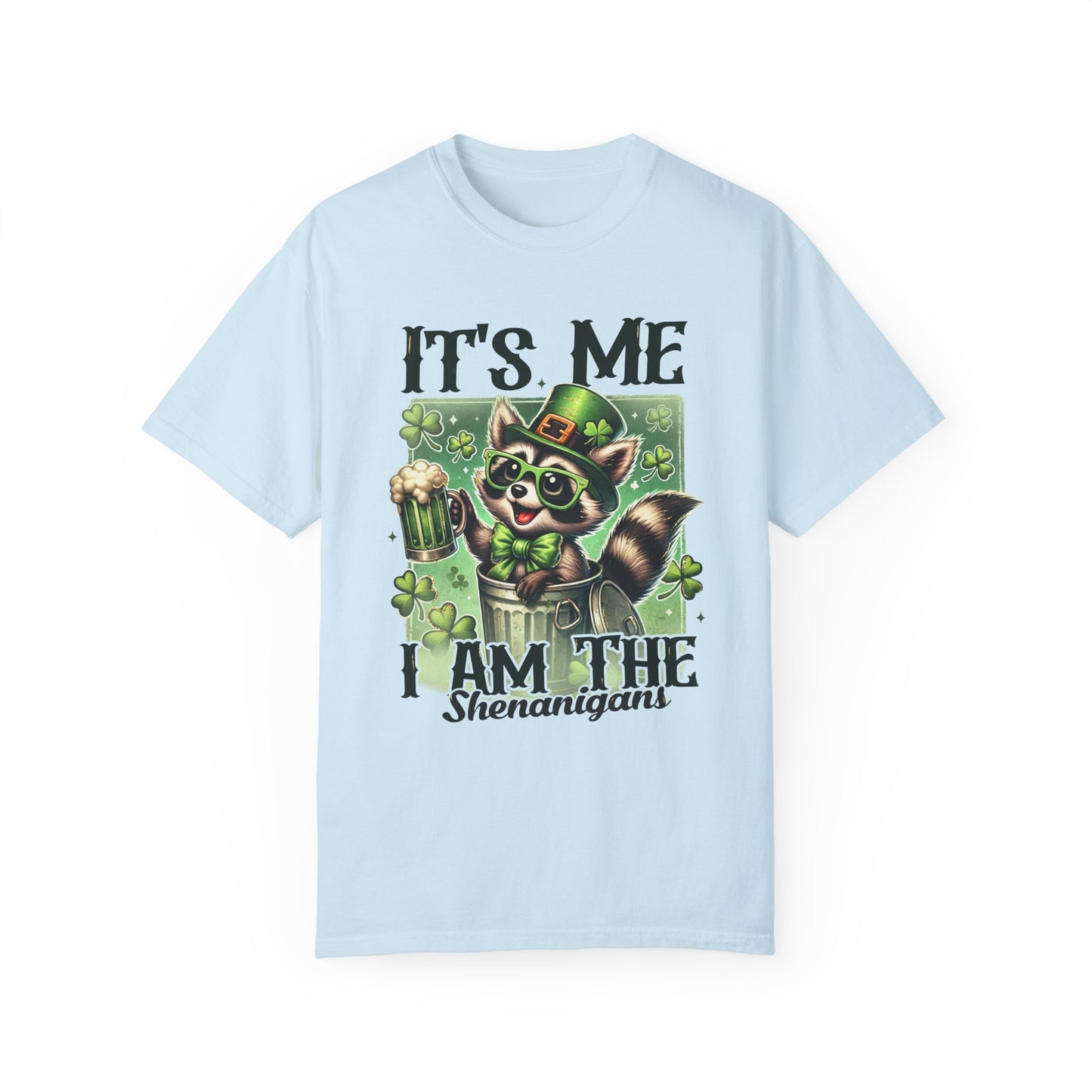 It's me I am the Shenanigans Unisex Garment-Dyed T-Shirt - Casual Vintage Style for Everyday Wear