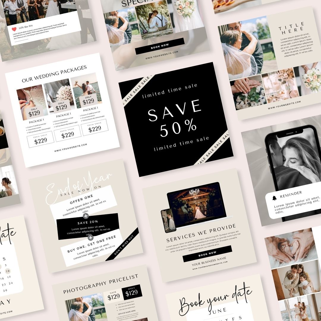 50 Photographer Instagram Social Media Posts