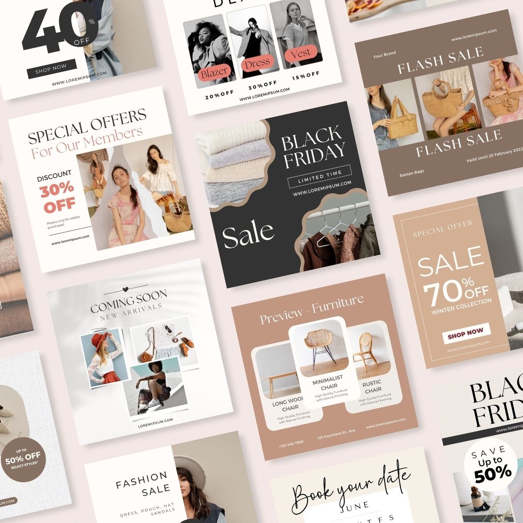 50 Sales Instagram Social Media Posts