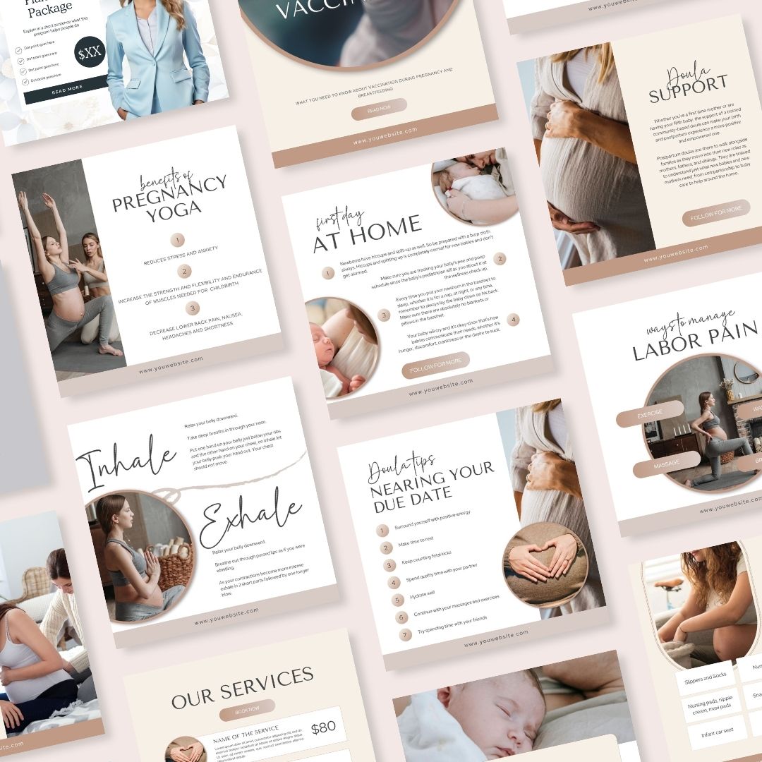 50 Doula Social Media Posts