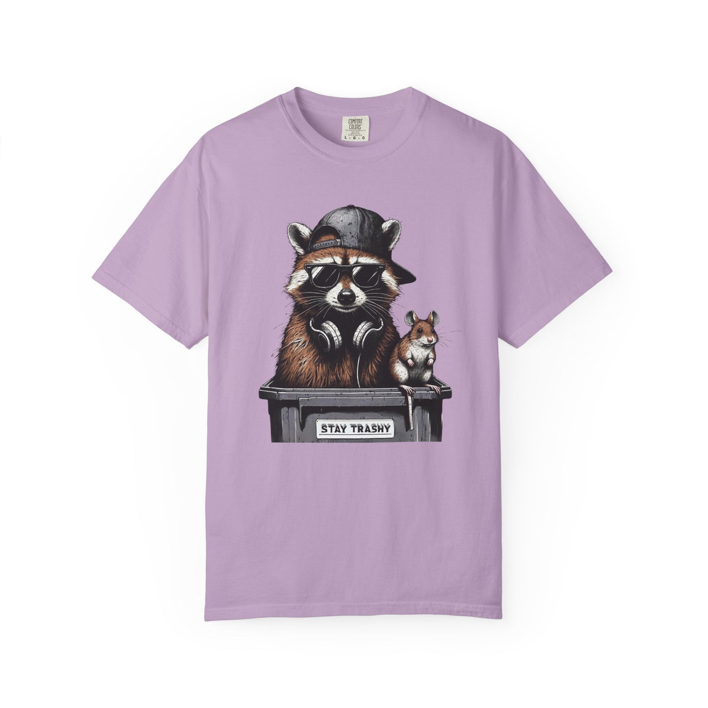 Stay trashy Unisex Garment-Dyed T-Shirt - Casual Vintage Style for Everyday Wear