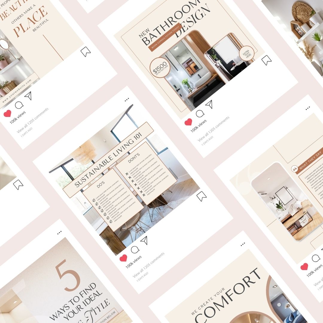 50 Interior Design Instagram Posts