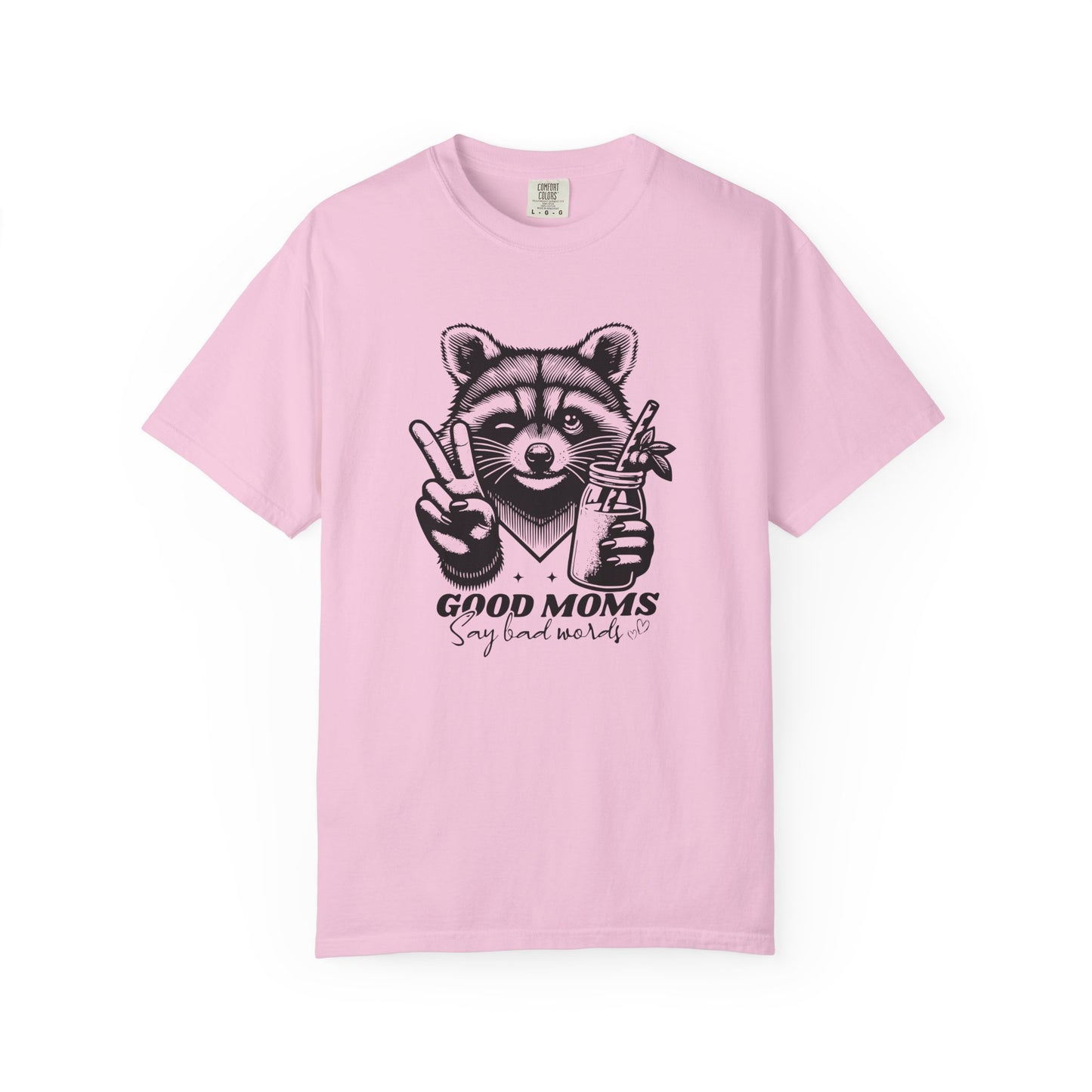 Good mom say bad words Unisex Garment-Dyed T-Shirt - Casual Vintage Style for Everyday Wear