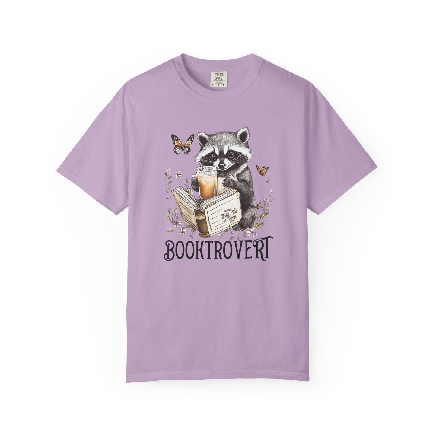 Booktrovert Unisex Garment-Dyed T-Shirt - Casual Vintage Style for Everyday Wear