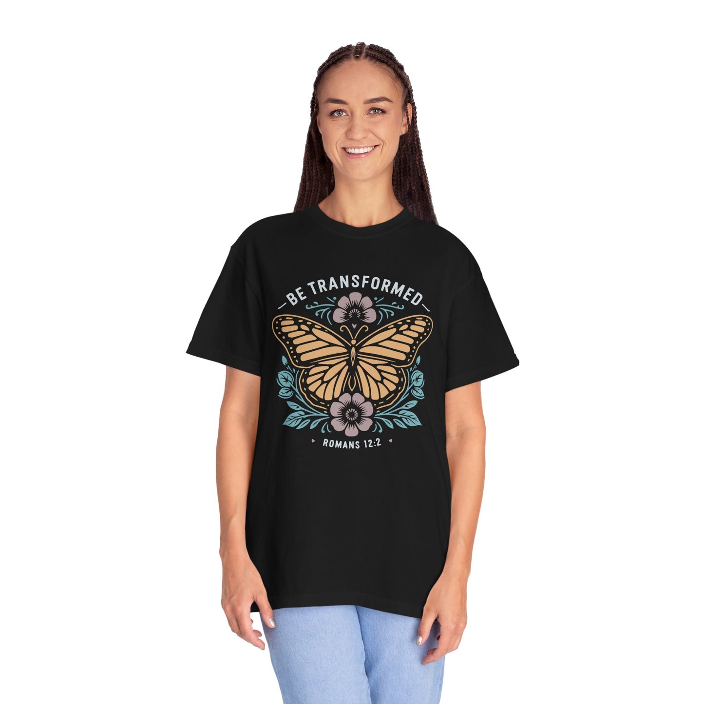 Be transformed Unisex Garment-Dyed T-Shirt - Casual Vintage Style for Everyday Wear
