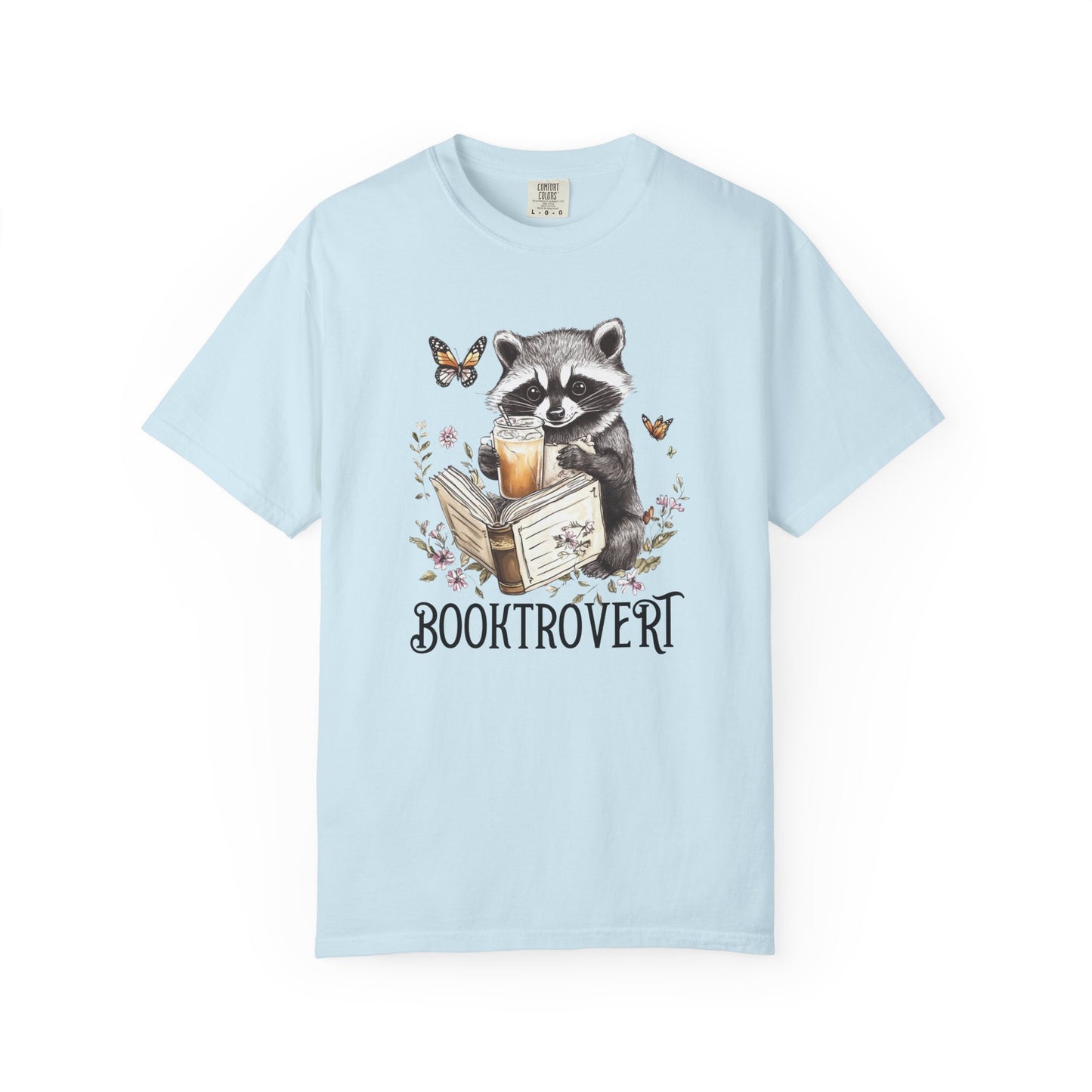Booktrovert Unisex Garment-Dyed T-Shirt - Casual Vintage Style for Everyday Wear