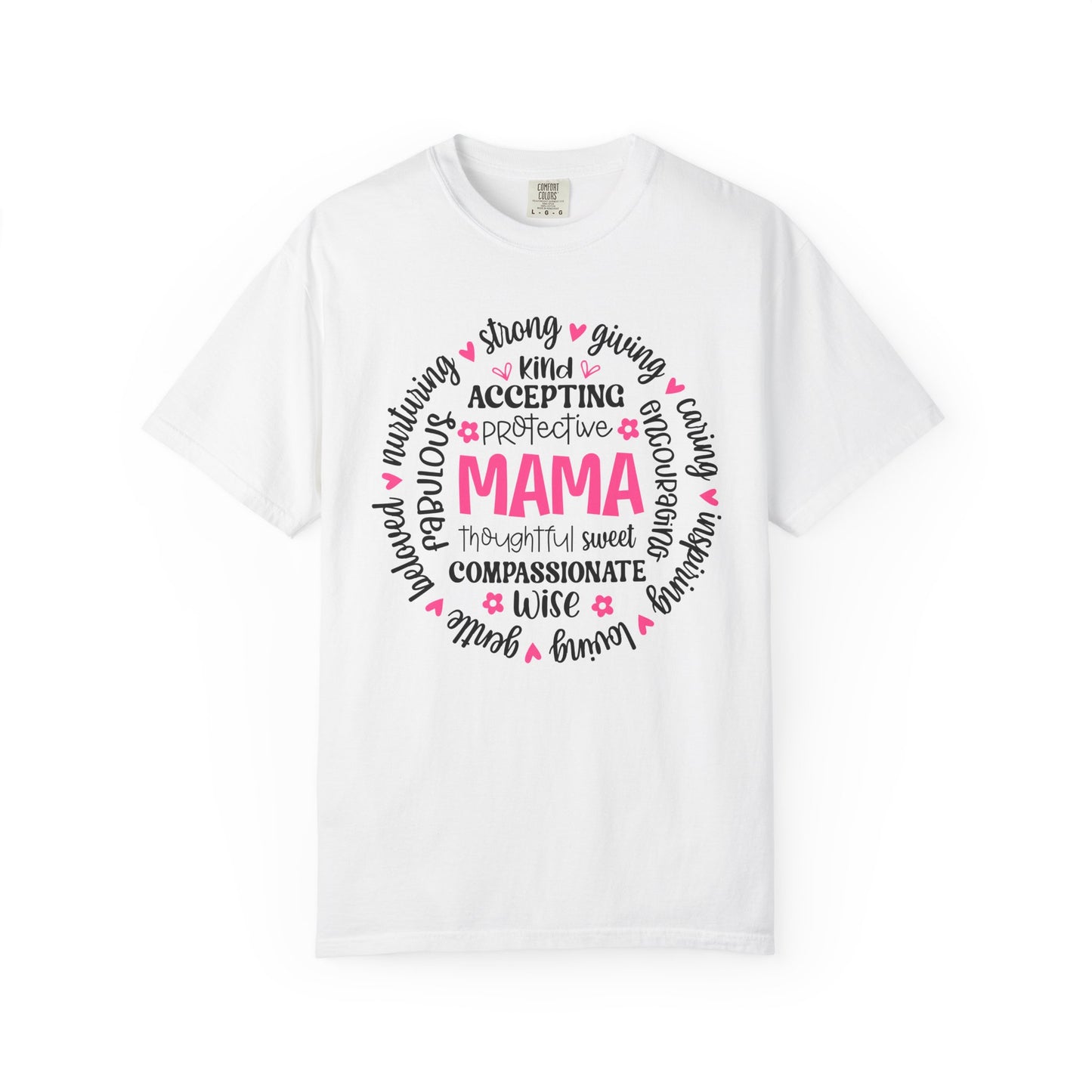 Mama Unisex Garment-Dyed T-Shirt - Casual Vintage Style for Everyday Wear