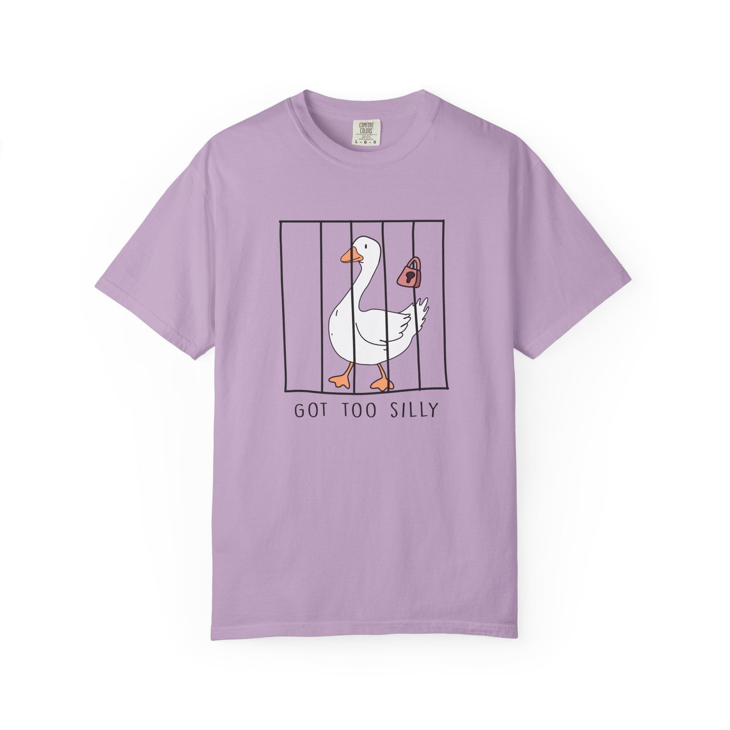 Got too silly goose Unisex Garment-Dyed T-Shirt - Casual Vintage Style for Everyday Wear