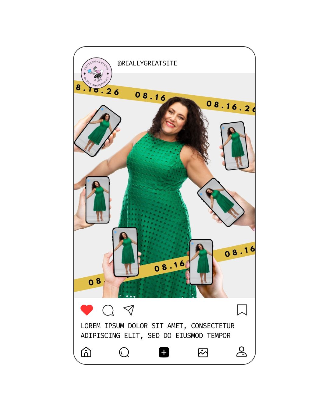 Photo Shuts Announcement Social Media Instagram Reels Post Editable Canva Templates
