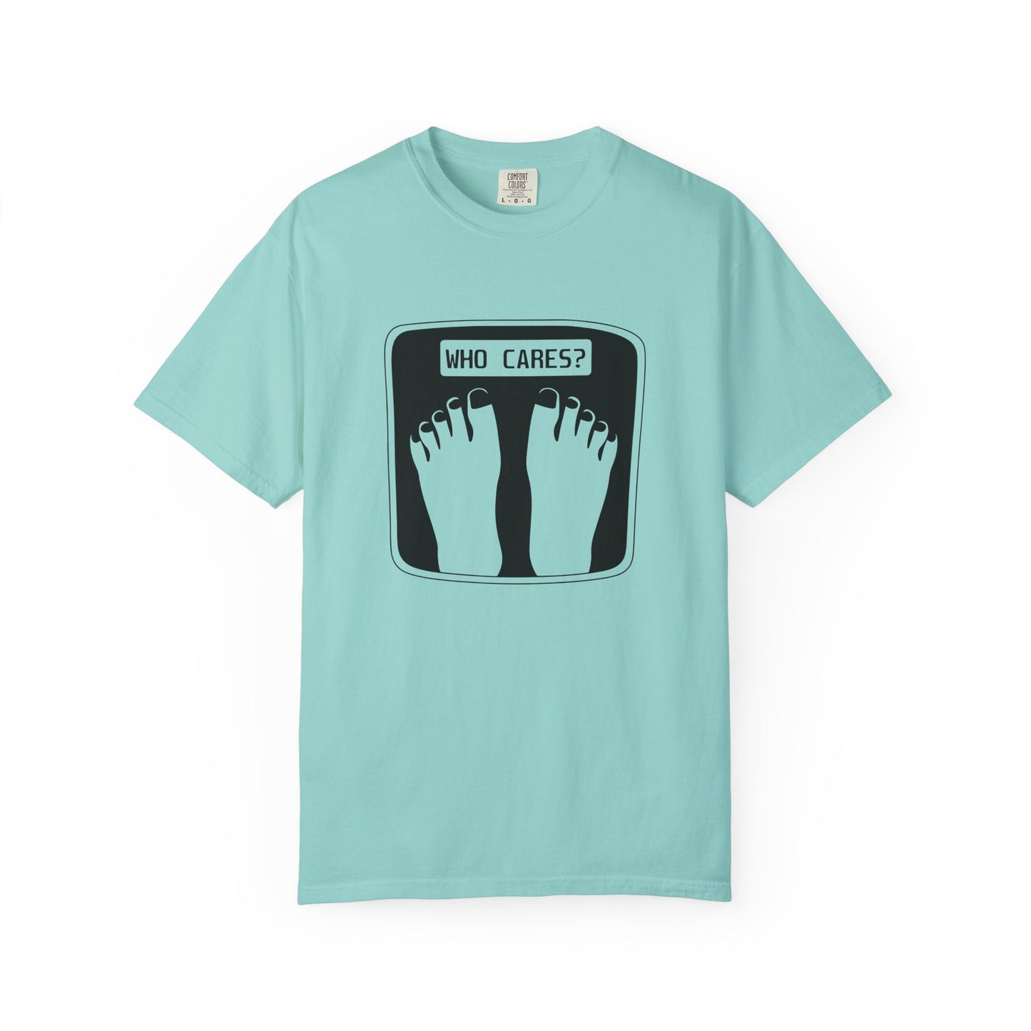 Who Cares Fitness Unisex Garment-Dyed T-Shirt - Casual Vintage Style for Everyday Wear