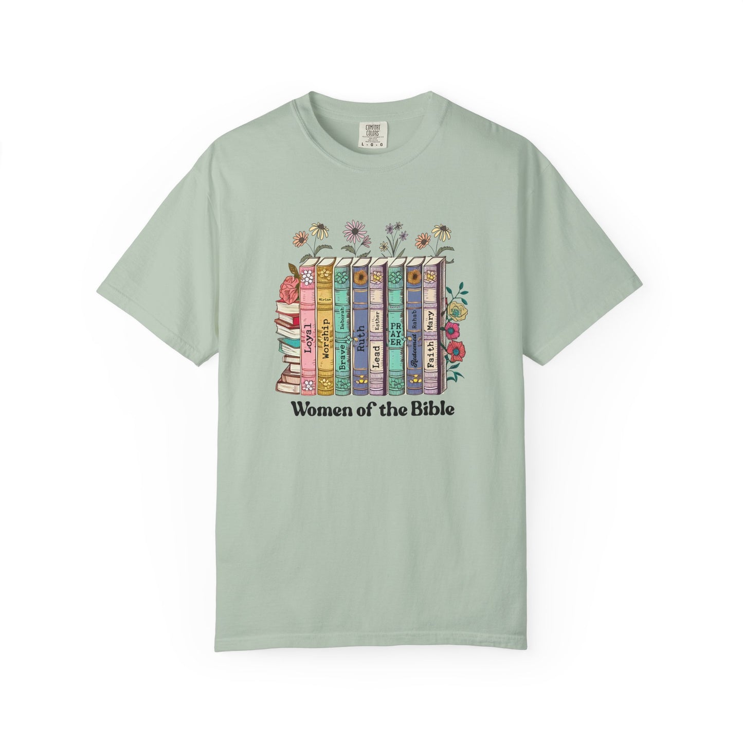 Women of the Bible Unisex Garment-Dyed T-Shirt - Casual Vintage Style for Everyday Wear