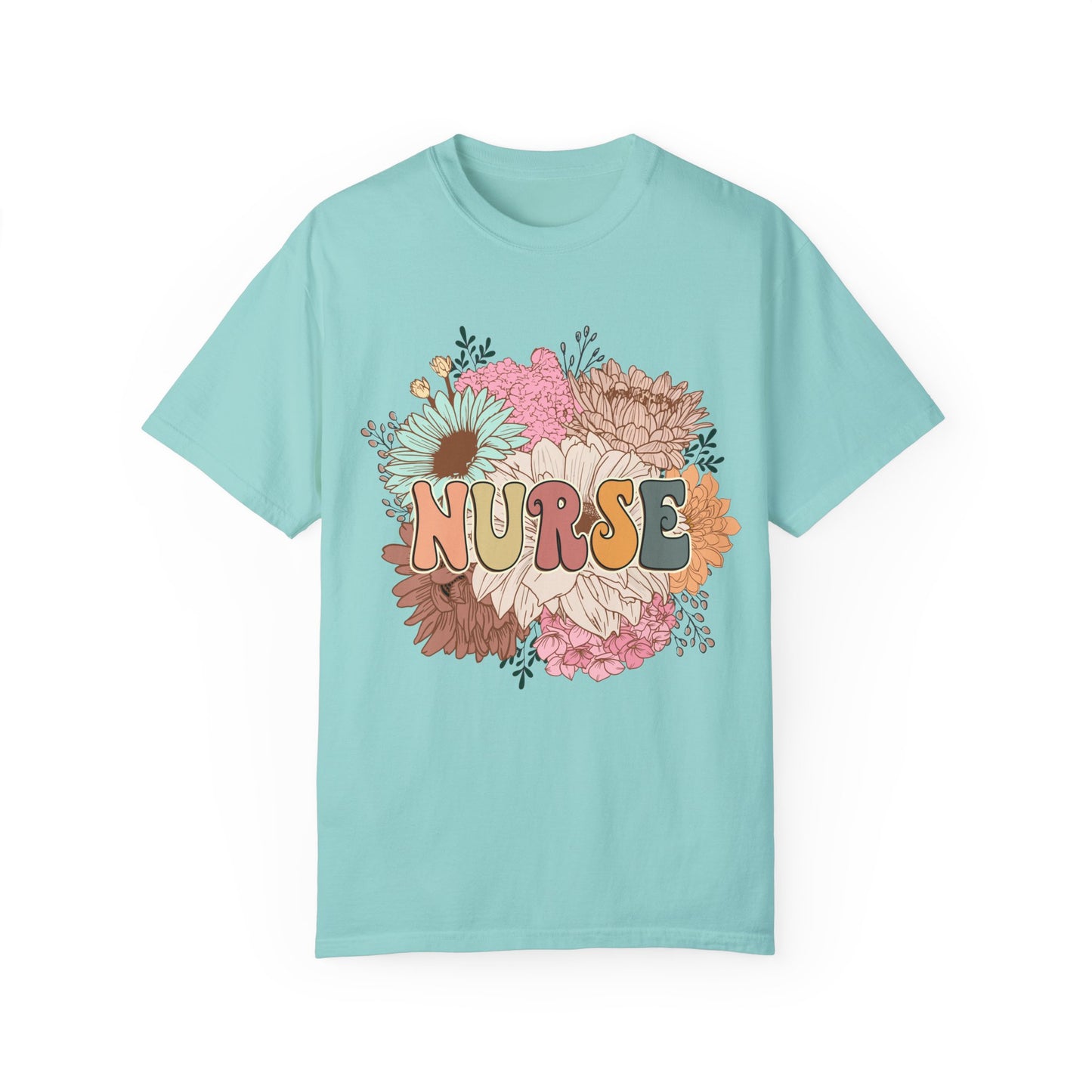 Nurse Retro Unisex Garment-Dyed T-Shirt - Casual Vintage Style for Everyday Wear