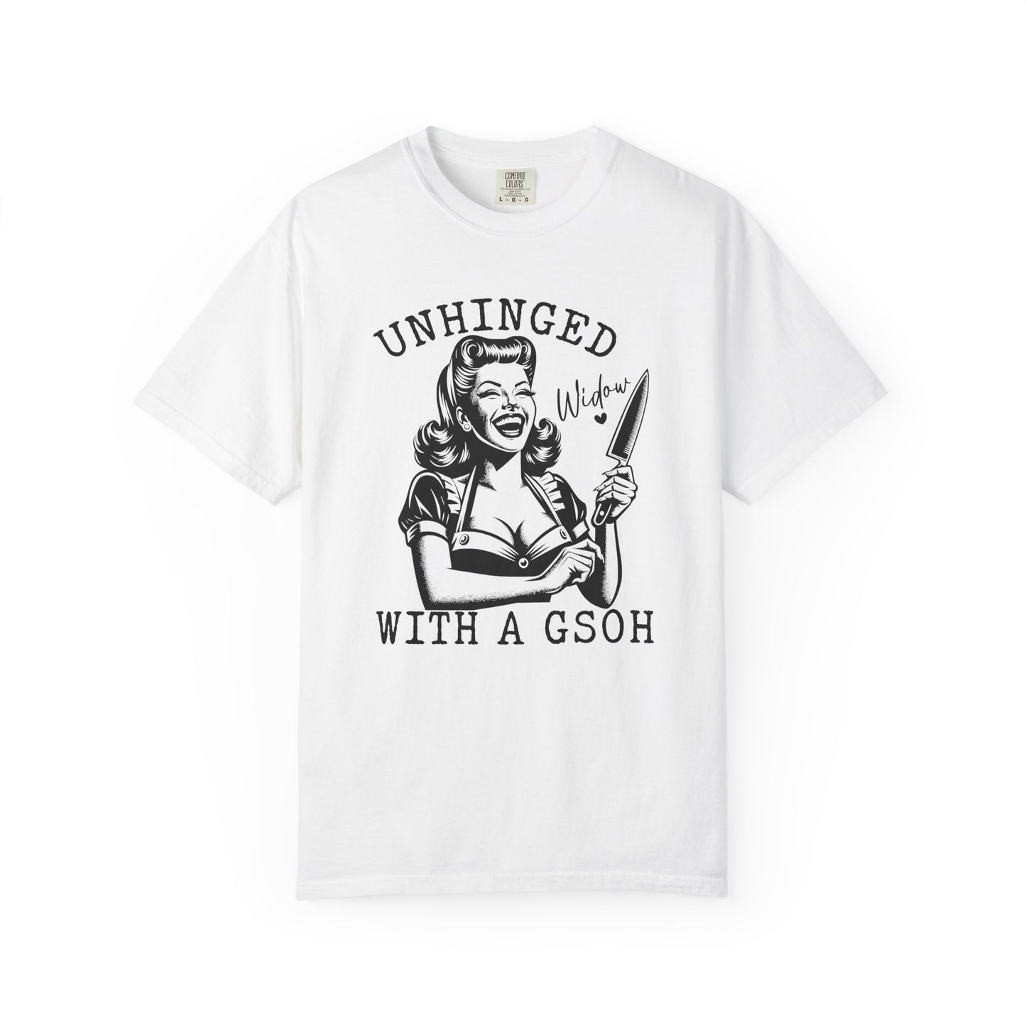 Unhinged with a gsoh Unisex Garment-Dyed T-Shirt - Casual Vintage Style for Everyday Wear