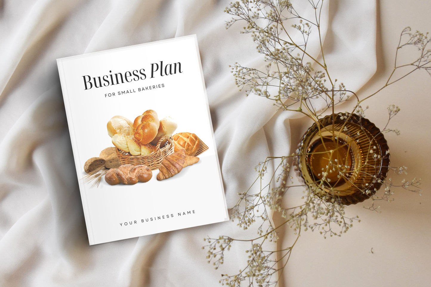 Small Bakery Business Plan Guide 2, Editable Business Plan Guide, Business Plan, Small Business Planner, Canva Templates