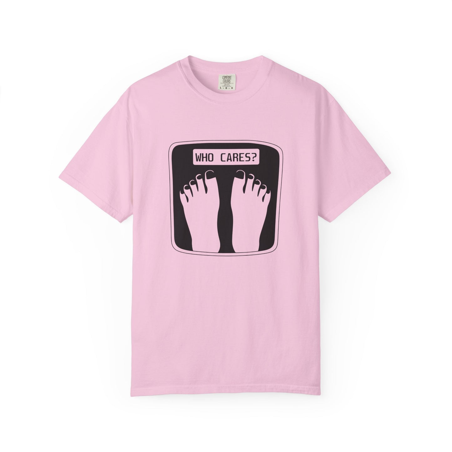 Who Cares Fitness Unisex Garment-Dyed T-Shirt - Casual Vintage Style for Everyday Wear