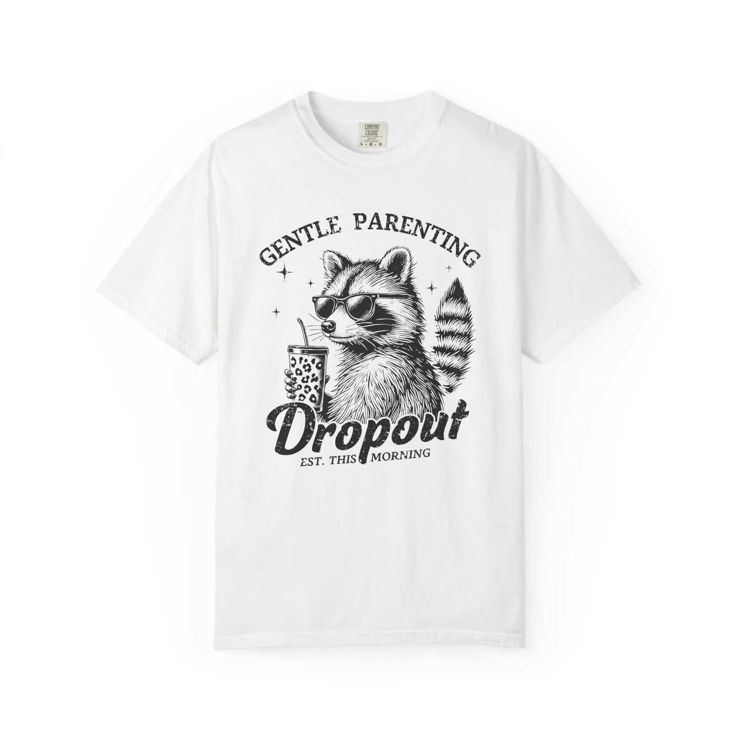 Gentle Parenting Dropout Unisex Garment-Dyed T-Shirt - Casual Vintage Style for Everyday Wear