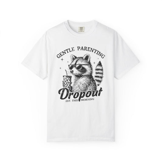 Gentle Parenting Dropout Unisex Garment-Dyed T-Shirt - Casual Vintage Style for Everyday Wear