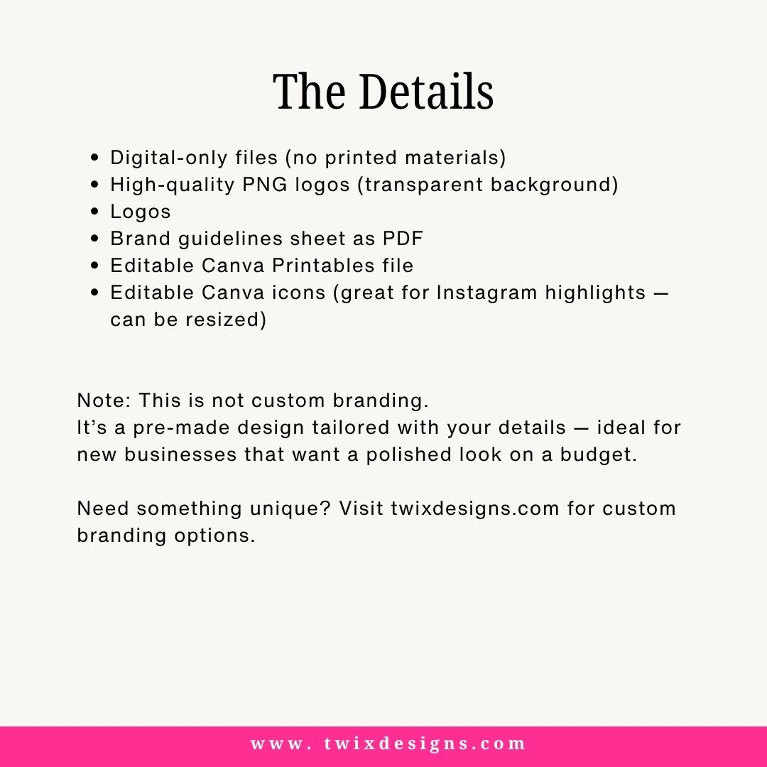 Branding Kit lovebites Editable Canva Templates Business Cards Marketing Posts Sweet Choco Pink Bakery Cafe Theme