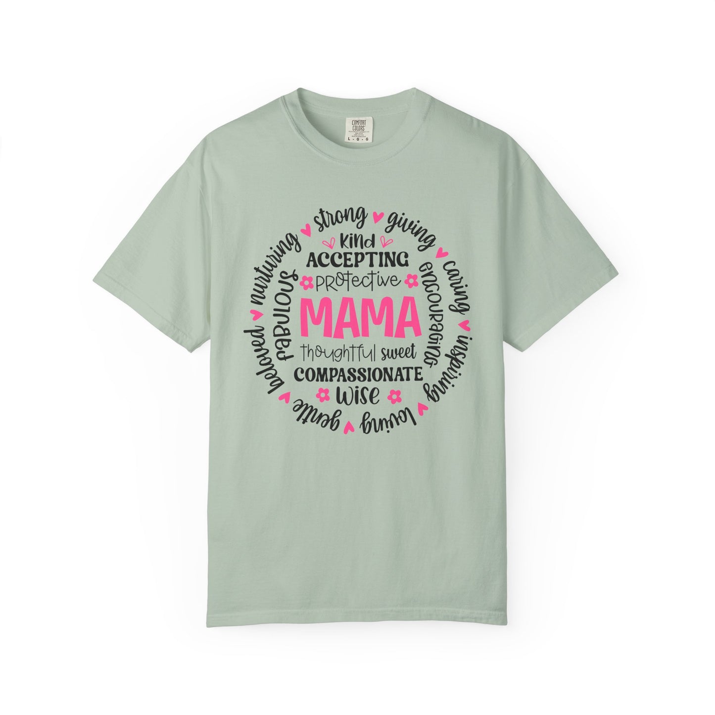 Mama Unisex Garment-Dyed T-Shirt - Casual Vintage Style for Everyday Wear