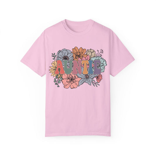 Auntie Unisex Garment-Dyed T-Shirt - Casual Vintage Style for Everyday Wear