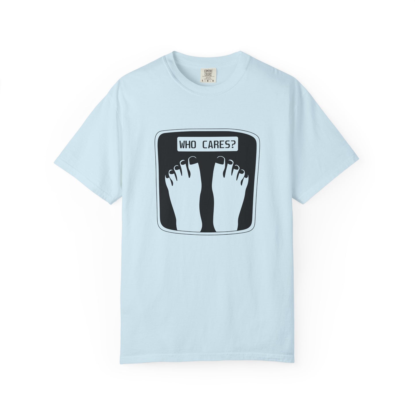 Who Cares Fitness Unisex Garment-Dyed T-Shirt - Casual Vintage Style for Everyday Wear