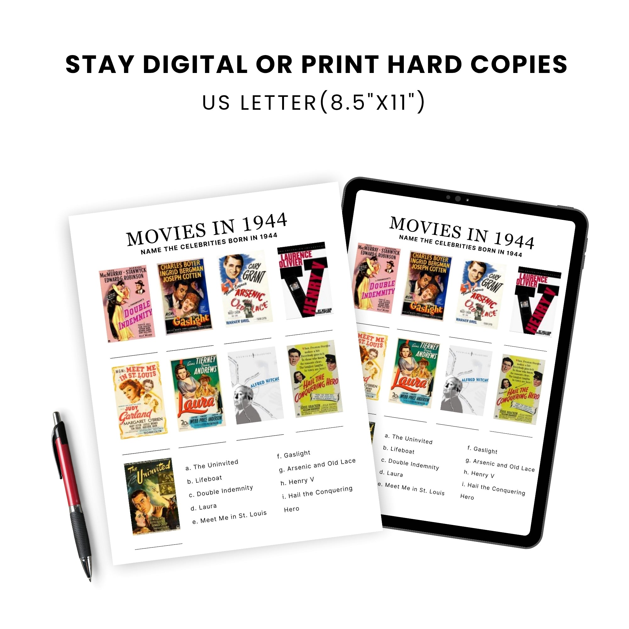 1986 Birthday Games, Born in 1986 Games, 40th Birthday Party Games, Printable Birthday Bundle