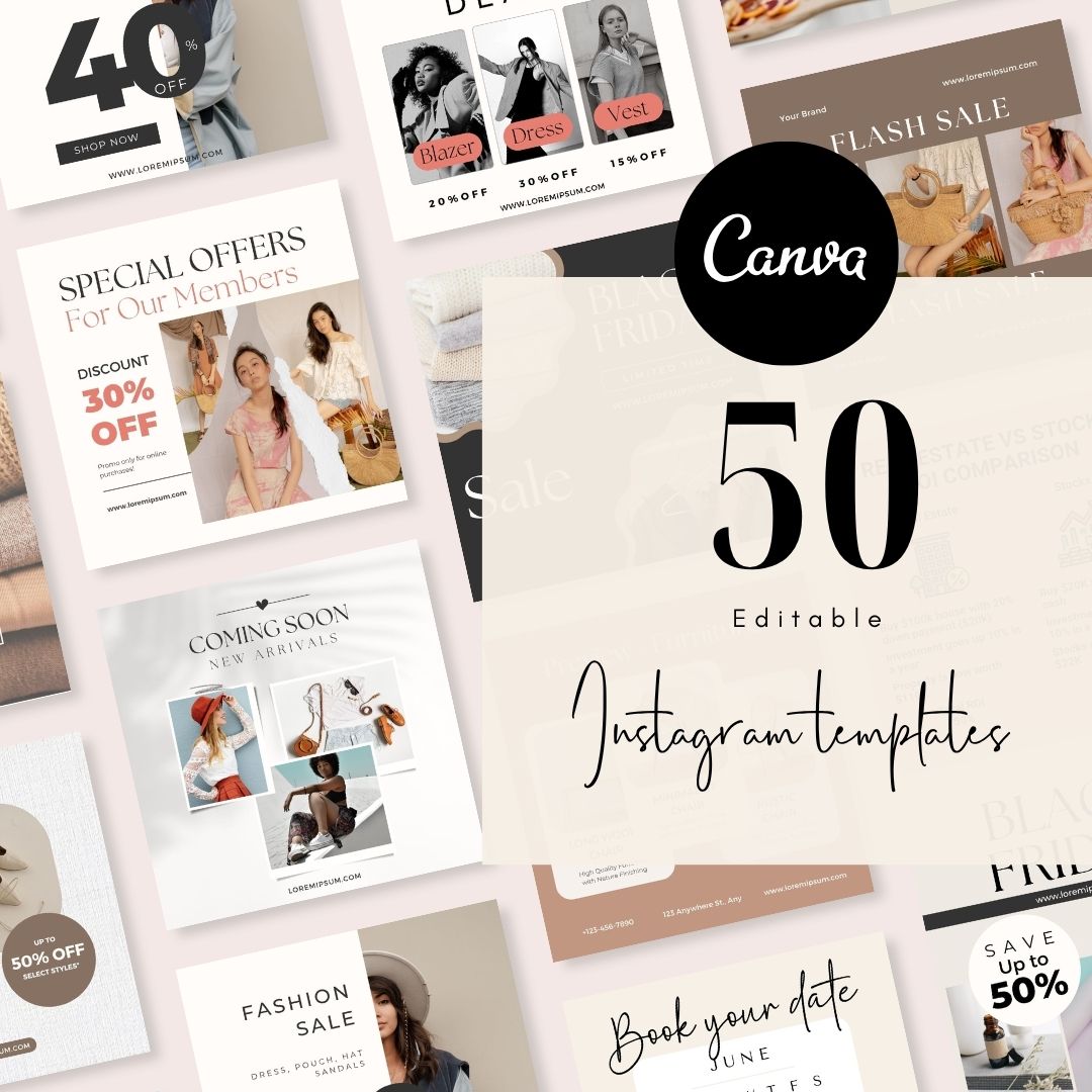 50 Sales Instagram Social Media Posts