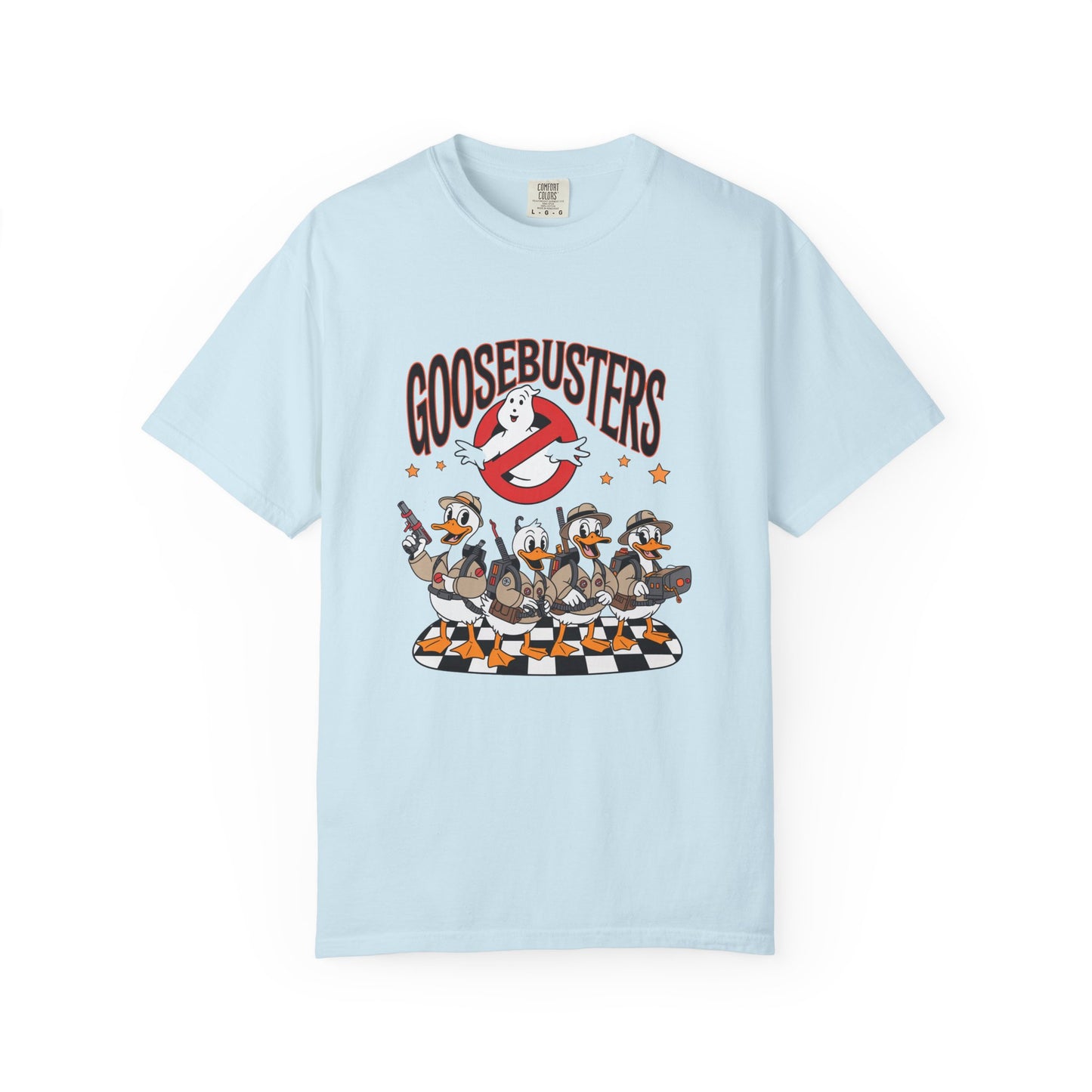 Ghost busters silly goose Halloween Unisex Garment-Dyed T-Shirt - Casual Vintage Style for Everyday Wear