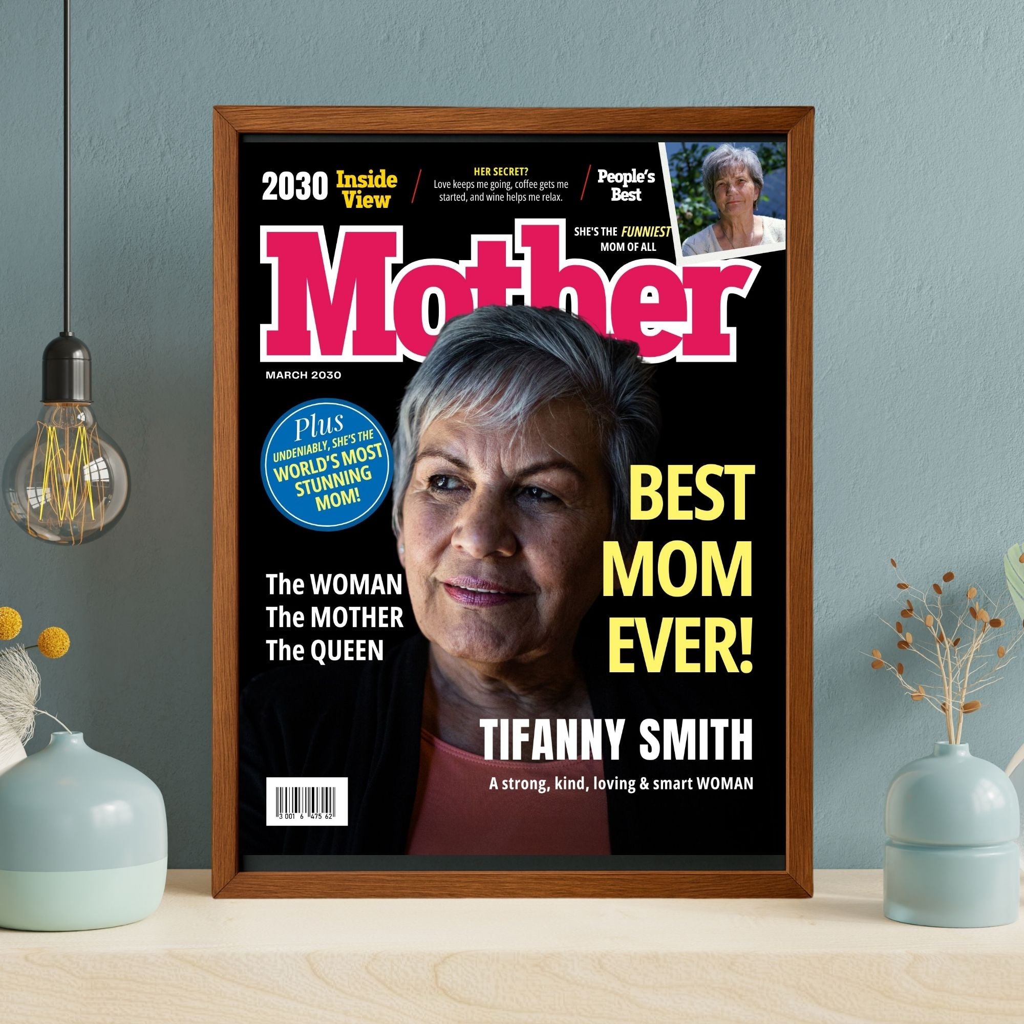 Custom People Magazine Mother Cover Poster
