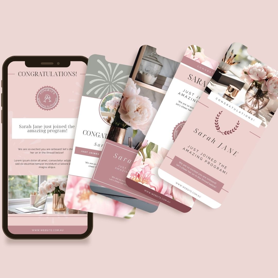 70 Faceless Reels Marketing Kit Instagram Social Media Posts