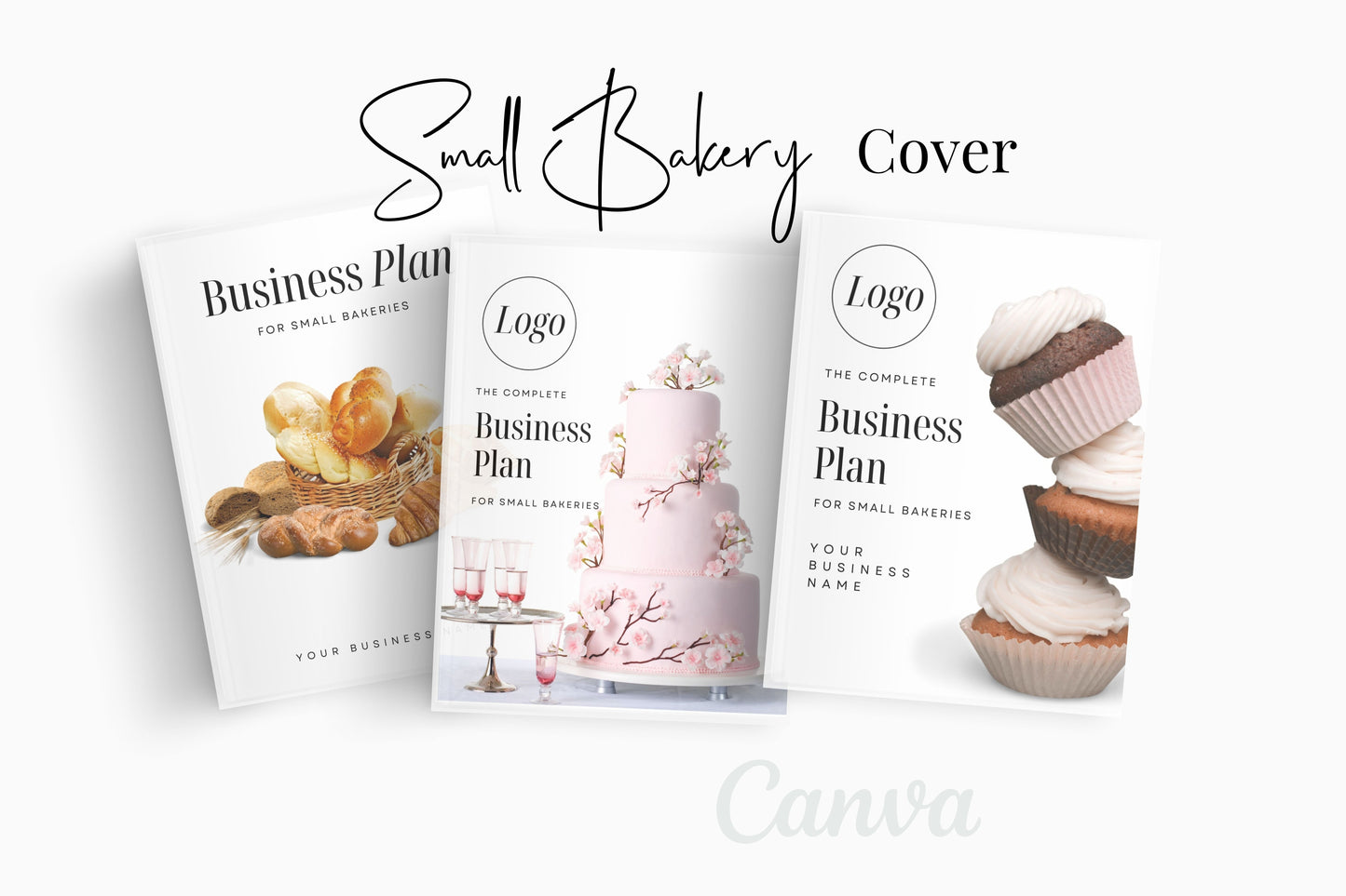 Small Bakery Business Plan Guide 2, Editable Business Plan Guide, Business Plan, Small Business Planner, Canva Templates