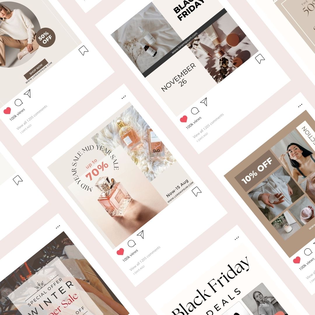 50 Sales Instagram Social Media Posts