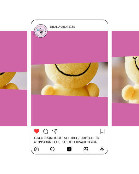 Swipe Reveal Social Media Instagram Post