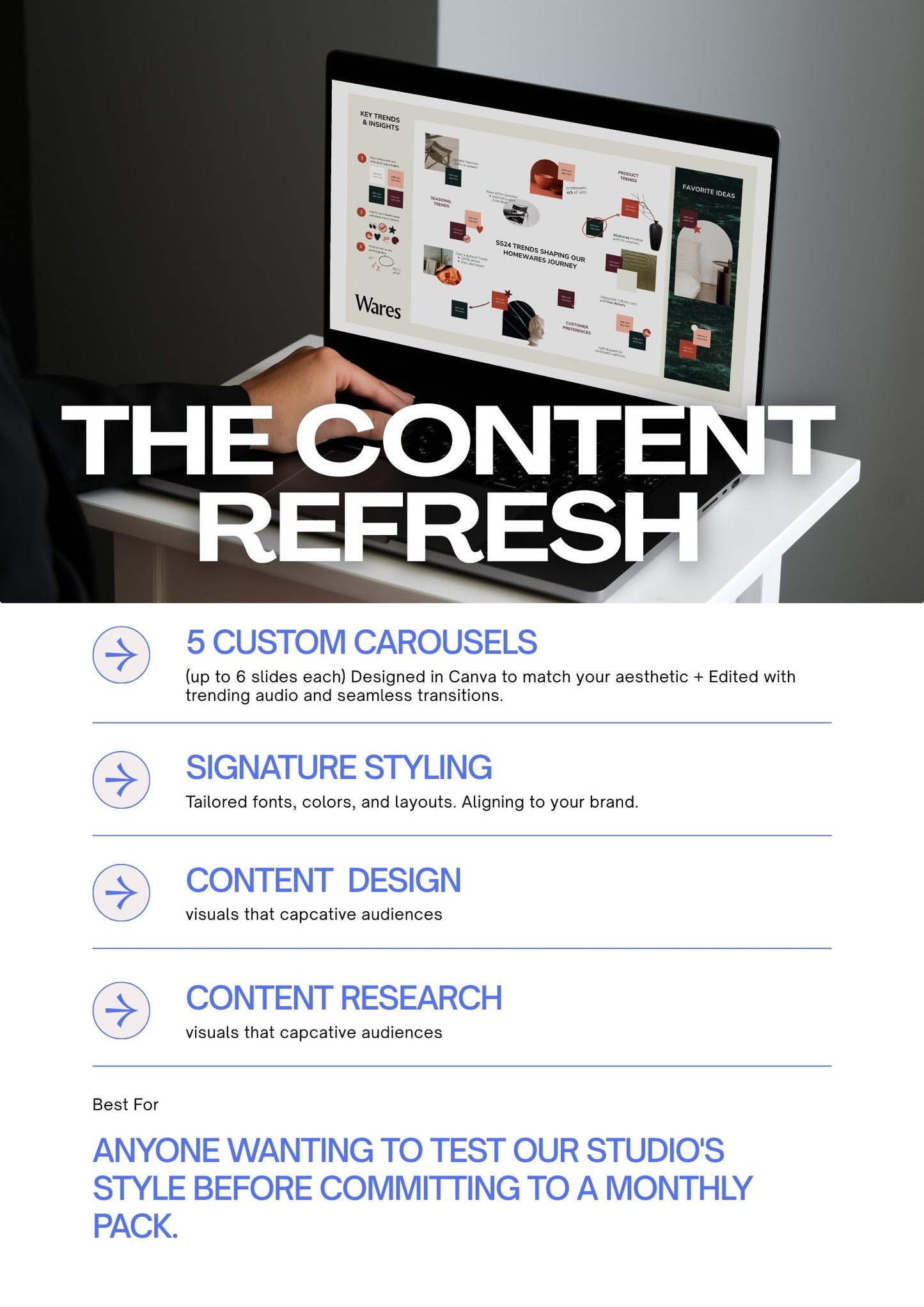 The Content Refresh | 5 Custom Carousels